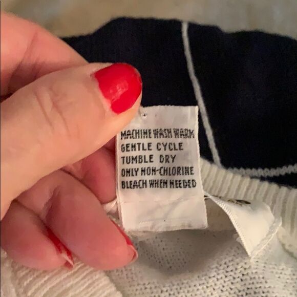 Vtg 80s/90s La Mode thin cashmerlon sweater - Picture 8 of 8